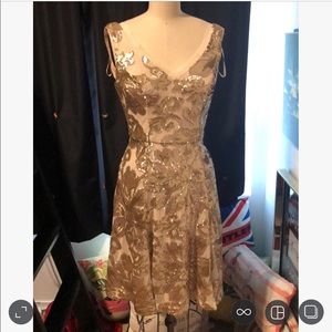 Brand New Marina sequin embellished cocktail dress